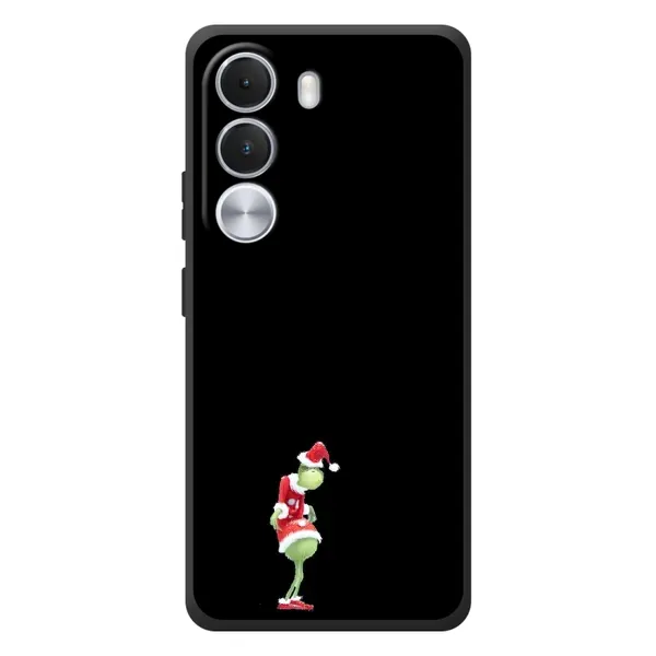 Чехол с рисунком «Гринч на чорном» для Realme C100i Чехол с рисунком «Гринч на чорном» для Realme C100i