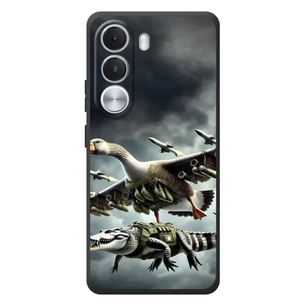 Чехол с рисунком «Гусини и крокодило» для Realme C100i Чехол с рисунком «Гусини и крокодило» для Realme C100i