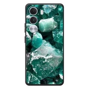 Чехол (Дорого -богато) на Realme C100i (Изумруд)