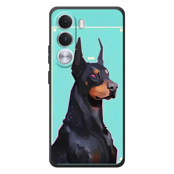 Чехол с рисунком «Король доберман» для Realme C100i Чехол с рисунком «Король доберман» для Realme C100i