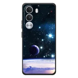 Чехол (ТПУ) с планетами на Realme C100i (Космический вид)