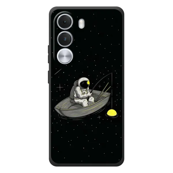 Чохол з малюнком «Космонавт на рибалці» для Realme C100i Чохол з малюнком «Космонавт на рибалці» для Realme C100i