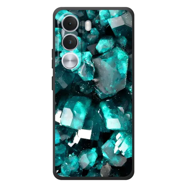 Чехол с рисунком «Кристалы» для Realme C100i Чехол с рисунком «Кристалы» для Realme C100i