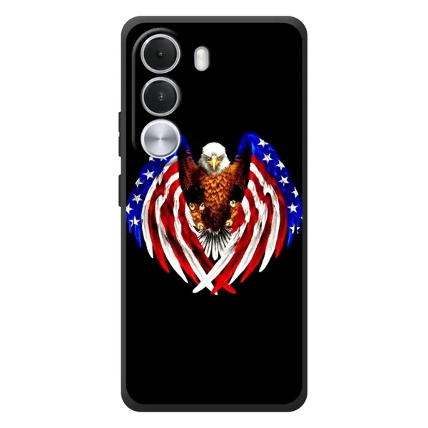 Чехол с рисунком «Крылья США» для Realme C100i