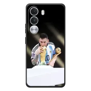 Чехлы Лео Месси Аргентина для Realme C100i (Кубок Мира)