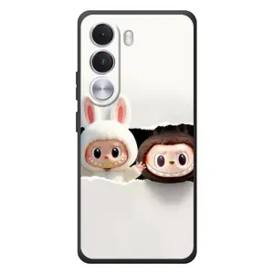 Чехол с принтом Лабубу для Realme C100i (Фигурки Labubu)