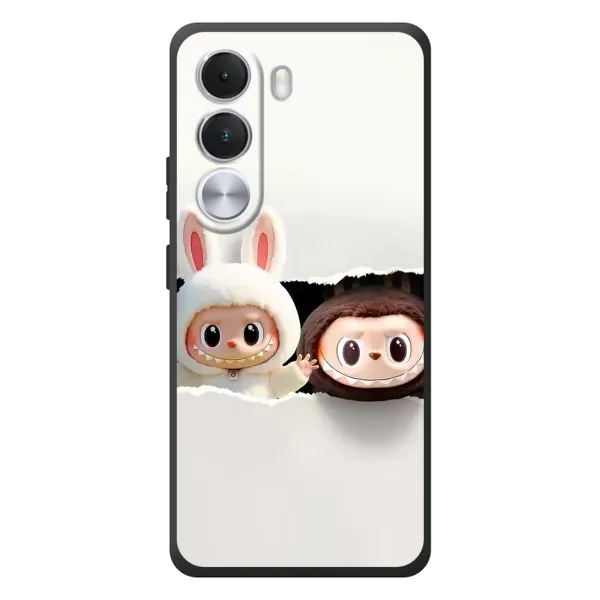 Чехол с рисунком «Фигурки Labubu» для Realme C100i Чехол с рисунком «Фигурки Labubu» для Realme C100i
