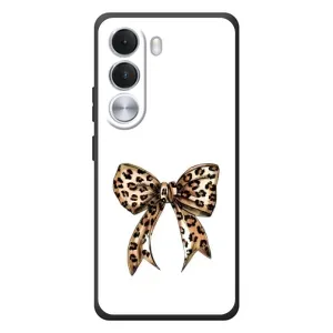 Чехол банты для Realme C100i (Леопардовый принт)