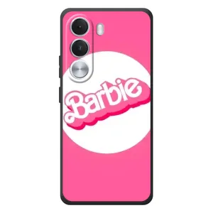 Силиконовый Чехол Барби Фильм на Realme C100i (Лого Барби)