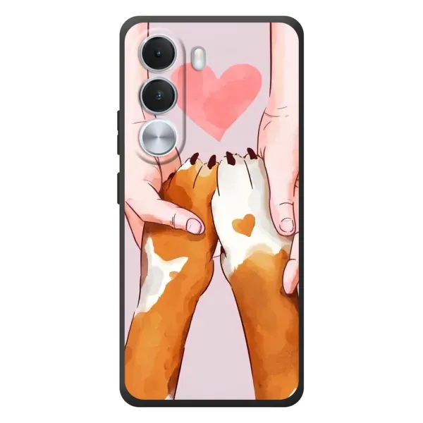 Чехол с рисунком «Любовь к собакам» для Realme C100i Чехол с рисунком «Любовь к собакам» для Realme C100i