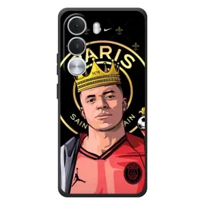 Чохол (TPU) з Футболістом на Realme C100i (Mbappe King)
