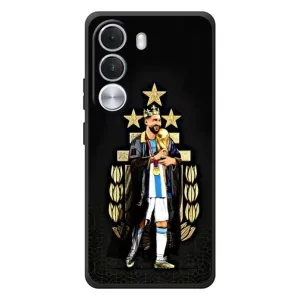 Чехлы Лео Месси Аргентина для Realme C100i (Месси король)