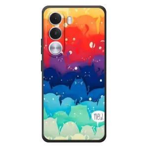 Силиконовый чехол с котиком для Realme C100i (Mew)