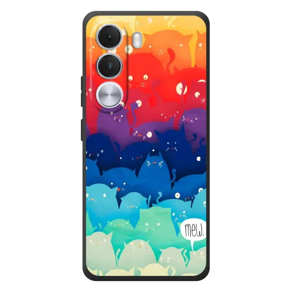 Чехол с рисунком «Mew» для Realme C100i