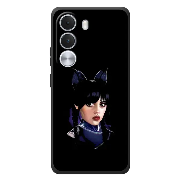 Чехол с рисунком «Милая Уэнсдей» для Realme C100i Чехол с рисунком «Милая Уэнсдей» для Realme C100i