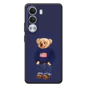 Чехлы Мишка Тедди для Реалми С100и (Мишка USA)