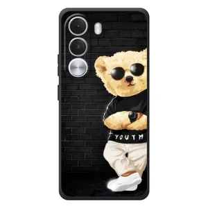 Чехлы Мишка Тедди для Реалми С100и (Мишка в очках)