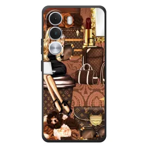 Чехол Стиль Louis Vuitton на Realme C100i (Мода Луи Виттон)