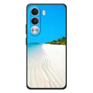 Летний Чехол на Realme C100i (Море песок)