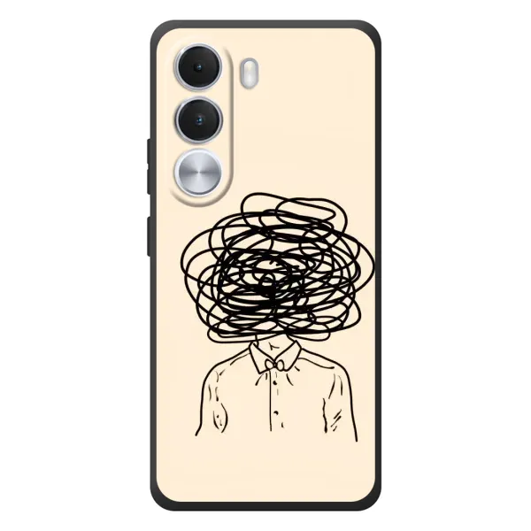 Чехол с рисунком «Мысли» для Realme C100i Чехол с рисунком «Мысли» для Realme C100i