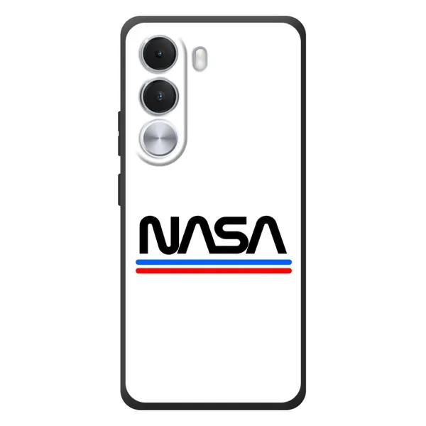 Чехол с рисунком «NASA на белом фоне» для Realme C100i Чехол с рисунком «NASA на белом фоне» для Realme C100i