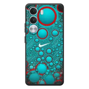 Силиконовый Чехол на Realme C100i с картинкой Nike (Найк зеленый)