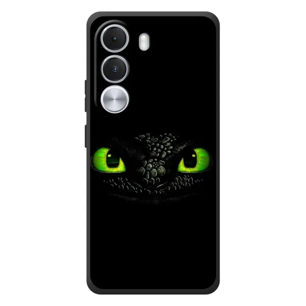 Чехол с рисунком «Глаза Беззубика» для Realme C100i Чехол с рисунком «Глаза Беззубика» для Realme C100i
