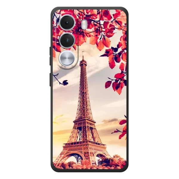 Чехол с рисунком «Paris photo» для Realme C100i