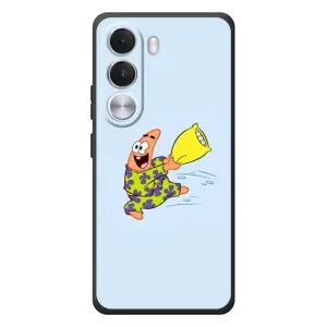 Чехлы с Патриком на Realme C100i (Патрик с подушкой)