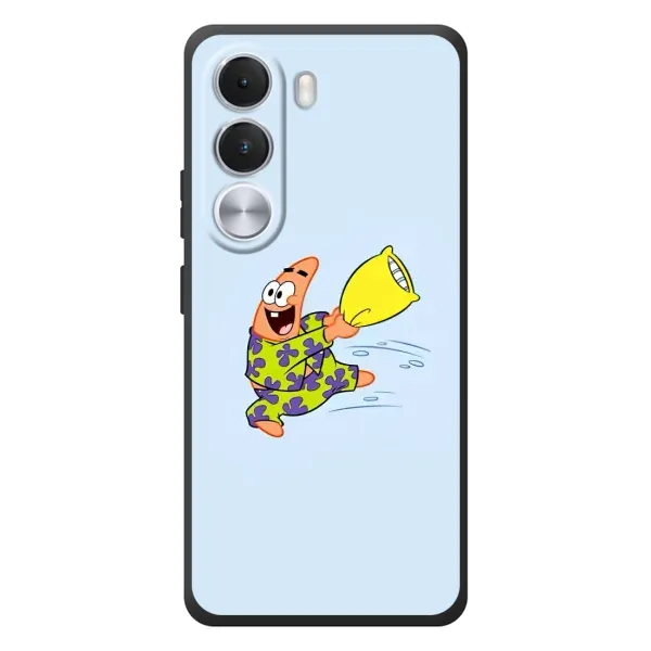 Чехол с рисунком «Патрик с подушкой» для Realme C100i Чехол с рисунком «Патрик с подушкой» для Realme C100i