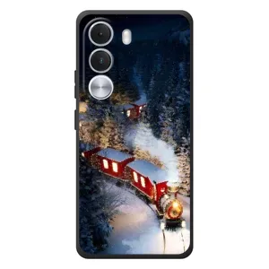 Силіконовий бампер на різдво для Realme C100i (Потяг)