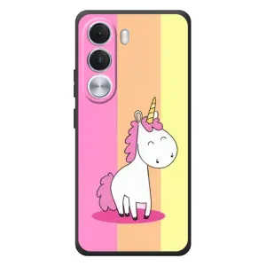 Чехол Unicorn на Realme C100i (Радужный Единорог)
