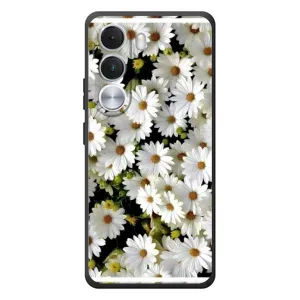 Чехол с ромашками на Realme C100i (Рамка в ромашках)
