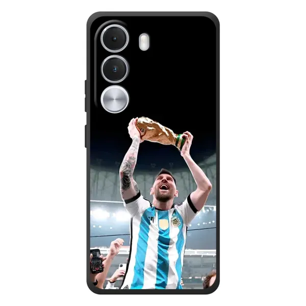 Чехол с рисунком «Счастливый Месси» для Realme C100i Чехол с рисунком «Счастливый Месси» для Realme C100i