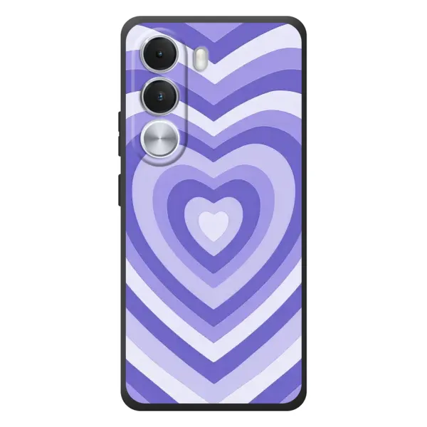 Чехол с рисунком «Сердце фиолет» для Realme C100i Чехол с рисунком «Сердце фиолет» для Realme C100i