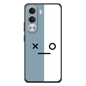 Силиконовые Чехлы (смешные стикеры) для Realme C100i (Серо-белый)
