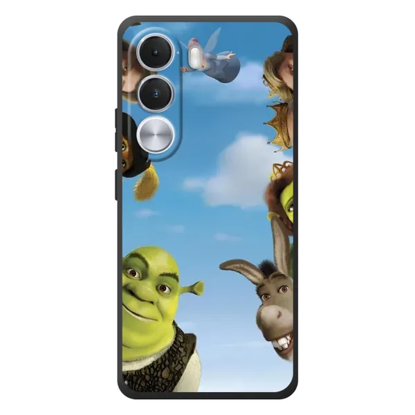 Чехол с рисунком «Герои Шрек» для Realme C100i Чехол с рисунком «Герои Шрек» для Realme C100i