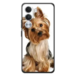 Чехол (ТПУ) Милые собачки для Realme C100i (Собака Терьер)