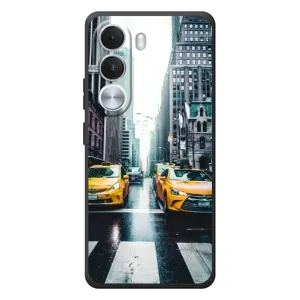 Силиконовый бампер (Работники) на Realme C100i (Такси)