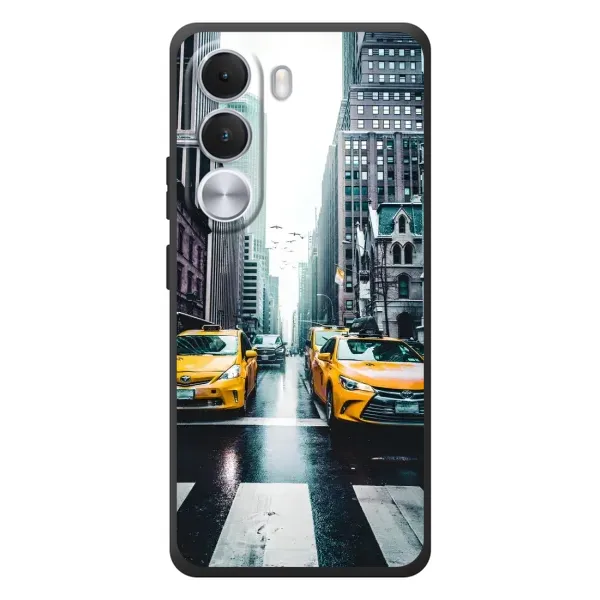 Чехол с рисунком «Такси» для Realme C100i Чехол с рисунком «Такси» для Realme C100i