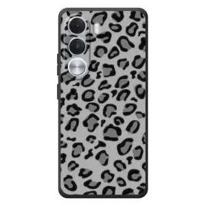 Чехол с леопардовым принтом на Realme C100i (Темный леопрад)