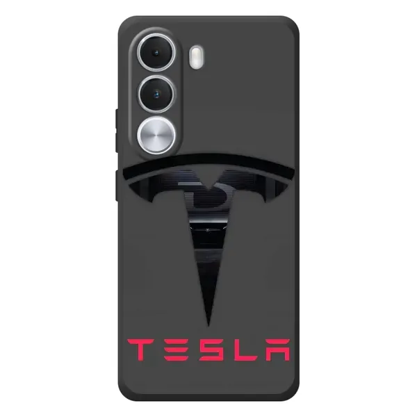 Чехол с рисунком «Logo TESLA» для Realme C100i Чехол с рисунком «Logo TESLA» для Realme C100i
