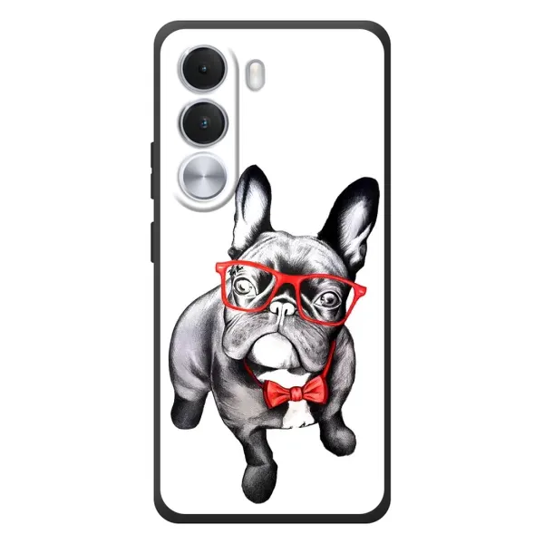 Чехол с рисунком «В очках» для Realme C100i