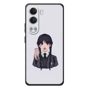 Чехлы с принтом Уэнсдей на Realme C100i (Вещь Венсдей)