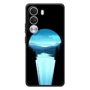 Летний Чехол на Realme C100i (Синий Водопад)
