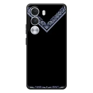 Силиконовый Чехол на Realme C100i (Воротник вышиванки)