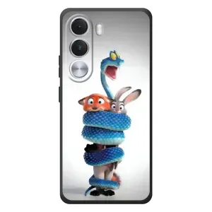 Силиконовый чехол с принтом Зоотрополіс для Realme C100i (Змея Зоо)