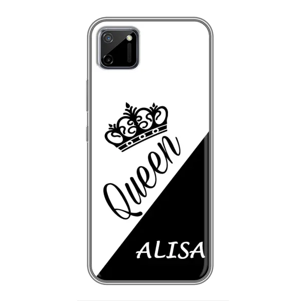 Чехол с рисунком «ALINA» для Realme C11