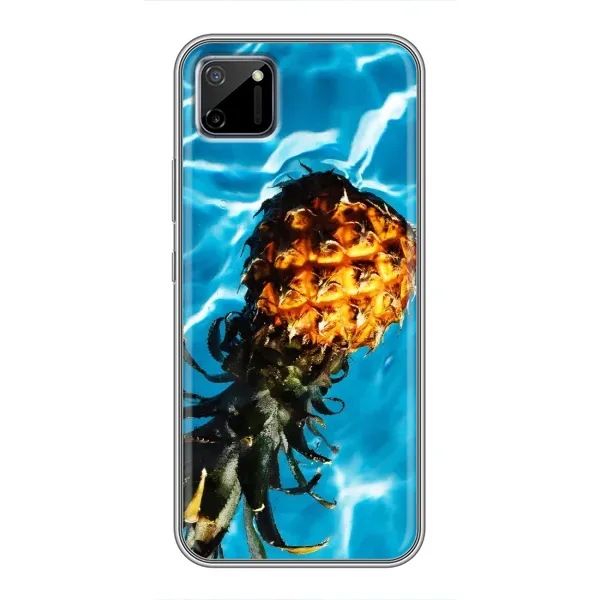 Чехол с рисунком «Ананас» для Realme C11
