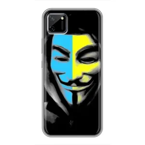 Чехол с Украинской символикой на Реалми с11 (Анонимус патриот)